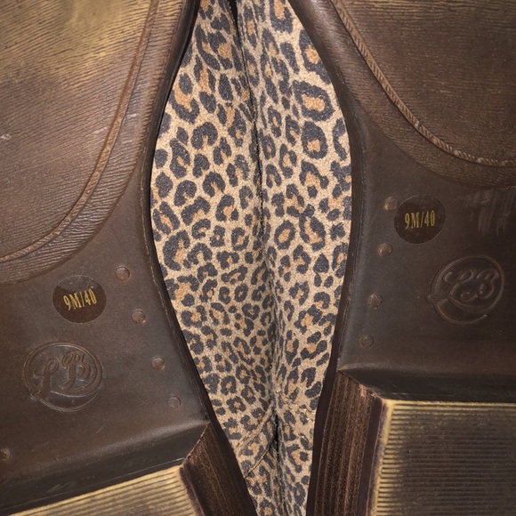 Prwnd Lucky Brand Baley 2 SKU 9281085 ankle booties size 9 leopard print - Picture 8 of 8